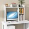 3-Tier Multipurpose Desk Bookshelf with 4 Shelves for Computer and Storage